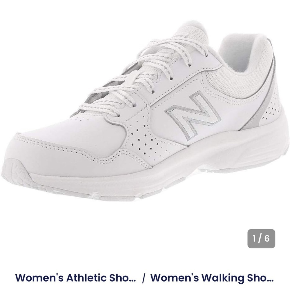 Women’s White New Balance 411 size 10